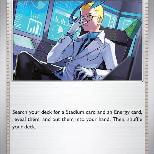 Colress's Tenacity Pokemon collectible card new