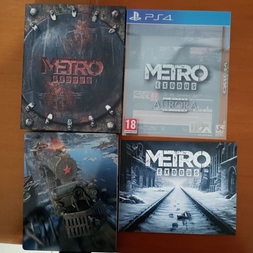 Metro Exodus Aurora Limited Edition PlayStation 4 game like new