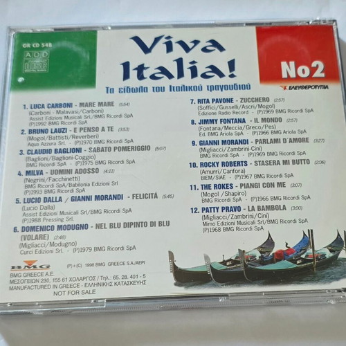 Viva Italia! No2 CD used