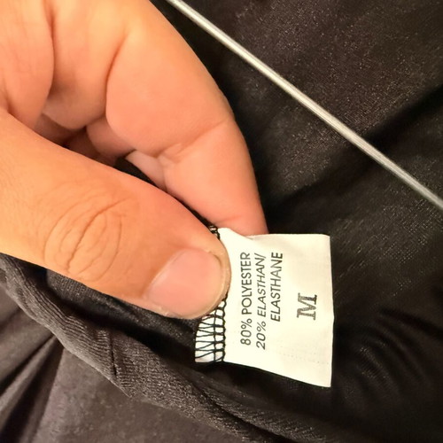 Black Biker Shorts used, elastic waistband, comfortable fit