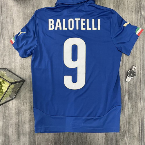 PUMA Italy 2014–2016 Home Jersey Mario Balotelli #9