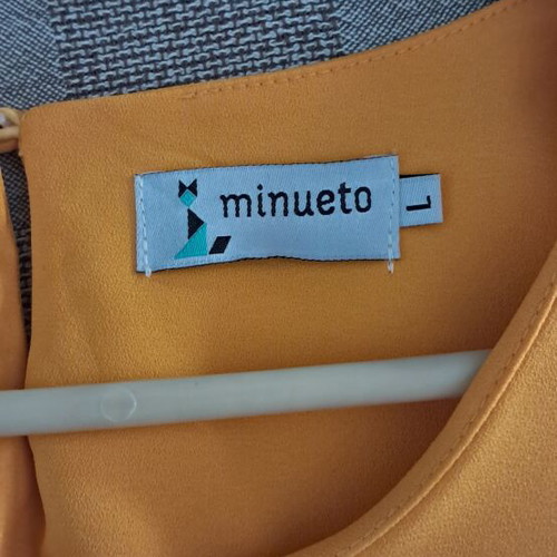 Blouse with Pleated Sleeves new, mustard color