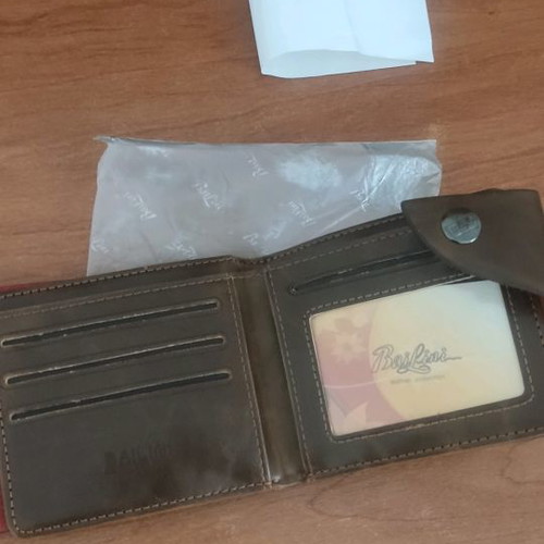 Men's wallet brown unused
