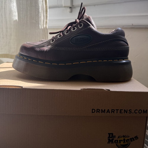 Dr. Martens Buzz brown leather boots UK 4