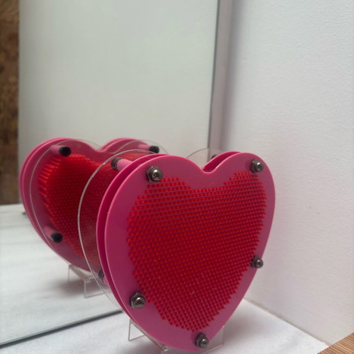 Heart Object plastic interior design like new