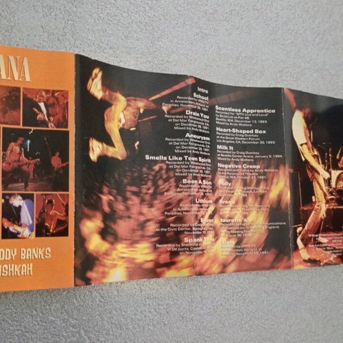 Nirvana From The Muddy Banks Of The Wishkah cassette tape used