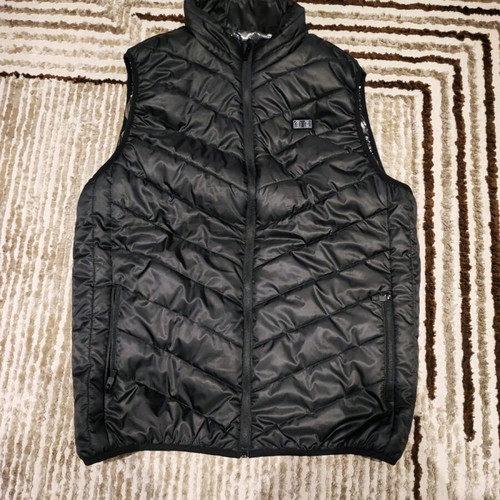 Heated vest with 3 heating levels and 15 zones, new