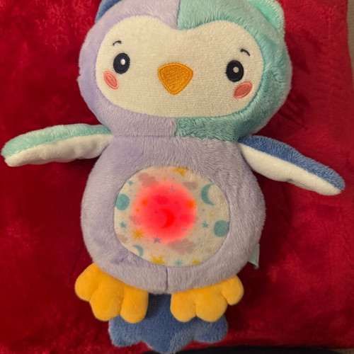 Baby Clementoni Owl with Light and White Sounds for 0+ Months like new