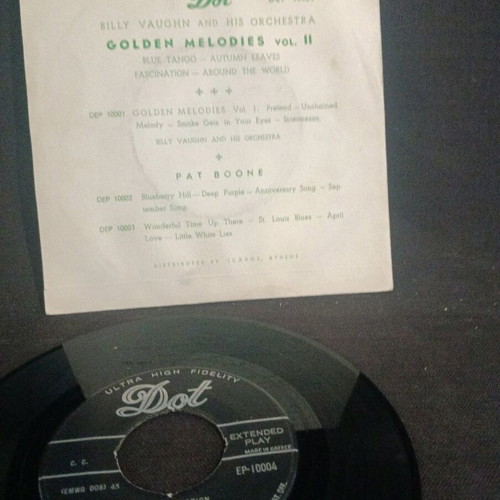 Billy Vaughn and His Orchestra Golden Melodies Vol 2 used