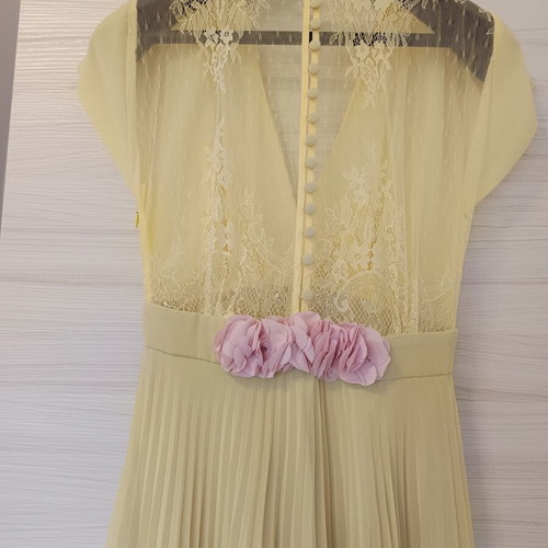 Madame Shoushou dress like new, yellow, size S