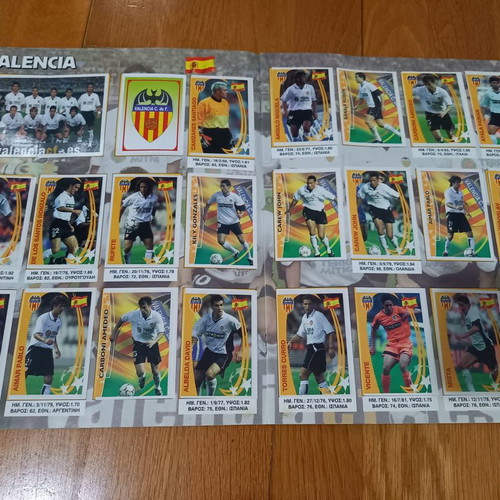 Sticker album "Europe's Champions" like new, nearly complete