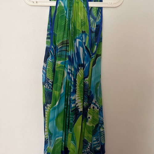 Dress with pleats like new, size L / 40 / 12