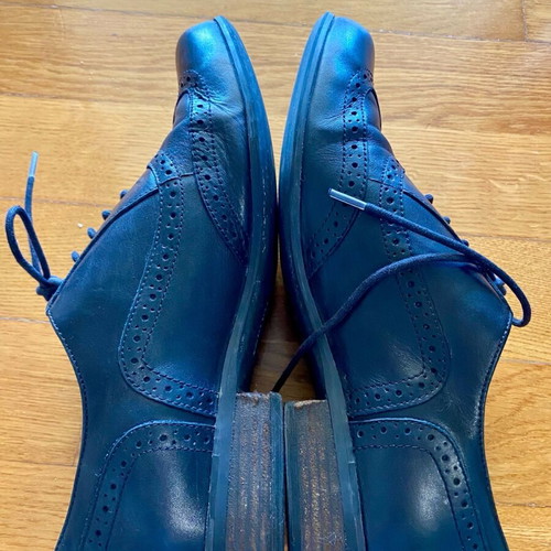 Clarks Hamble Oak Oxford shoes used, black, size 39.5