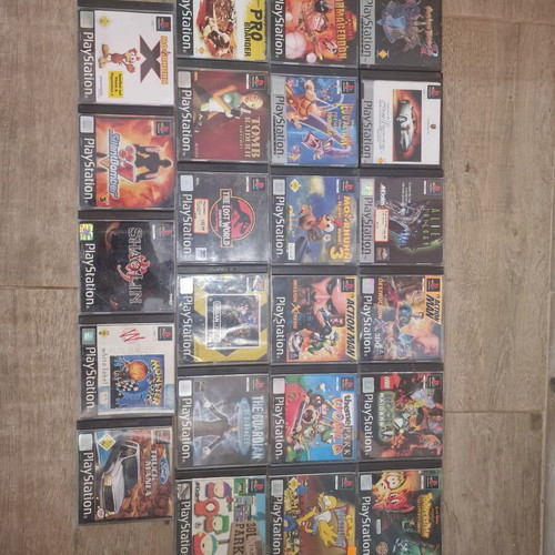PlayStation 1, 2, 3 and Dreamcast games collection