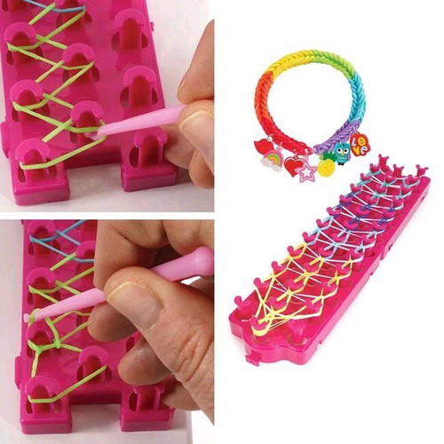 Plexi Flexi collection like new with rubber bands, accessories and bracelets