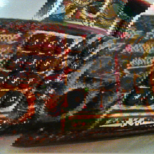 Τηλέφωνο έργο τέχνης ζωγραφισμένο στο χέρι, μοναδικό και περίεργο