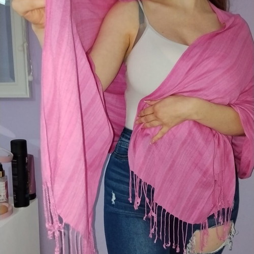 Pashmina and scarf set like new, multicolor