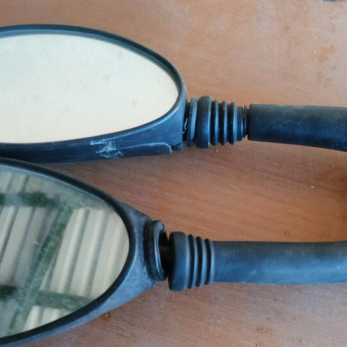 Motorcycle mirrors used, set of 2