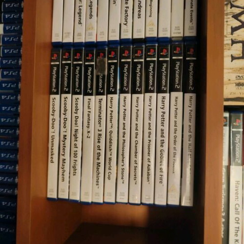 PlayStation 2 games used, collection