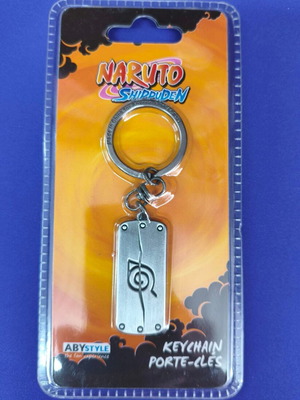 Naruto Shippuden Anti Konoha metal keychain
