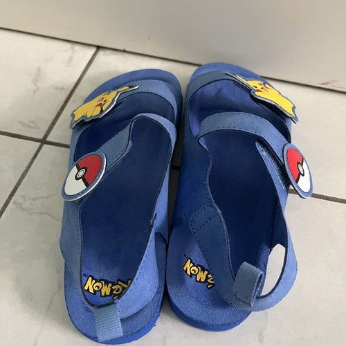 Pokémon sandals new, size 34, blue H&M
