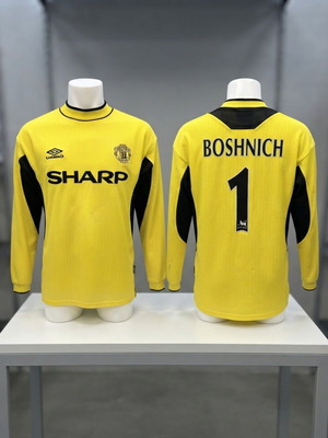 Manchester United Vintage 1999/2000 φανέλα τερματοφύλακα Mark Bosnich