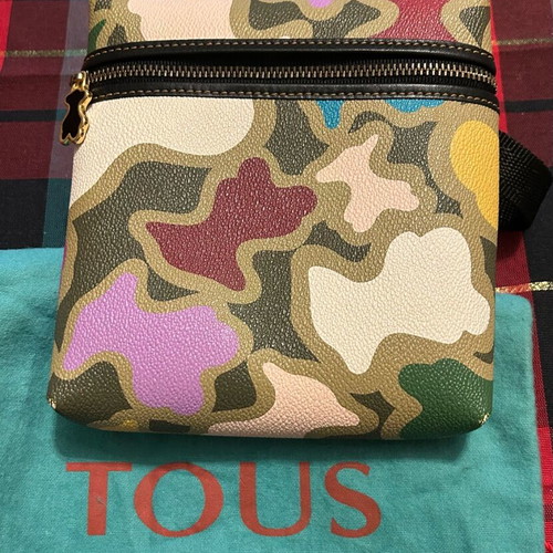Tous crossbody bag multicolor new with zipper