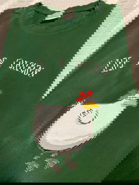 T SHIRT LIFE & CHICKEN