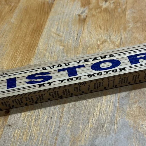 2000 Years History by the Meter like new, wooden from British Museum