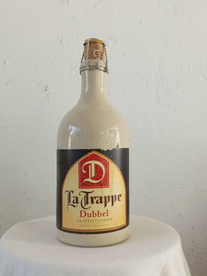 La Trappe Dubbel Belgian beer collectible bottle
