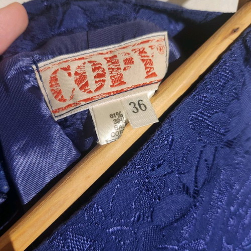 Pencil blue skirt like new, Small
