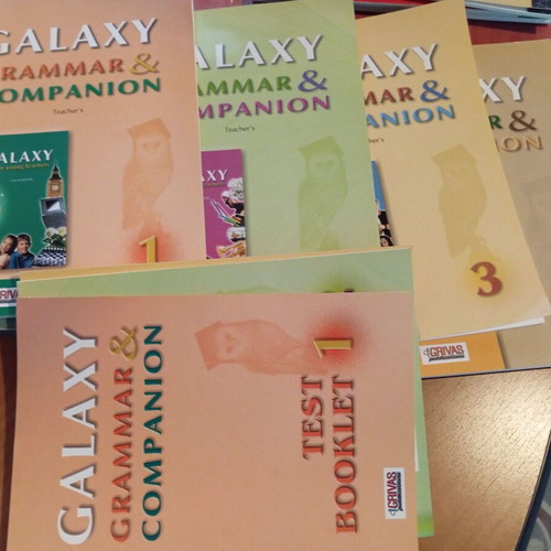 Galaxy Grammar and Companion set of 4 teacher's editions and 4 test booklets like new
