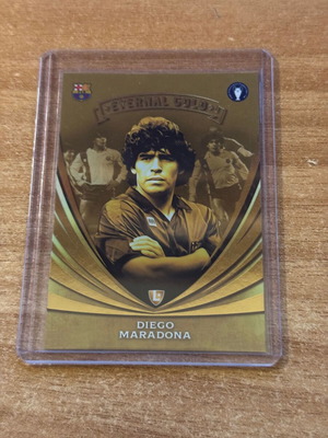 Κάρτα 2024-25 Topps Total Football Eternal Gold Diego Maradona σαν καινούργιο