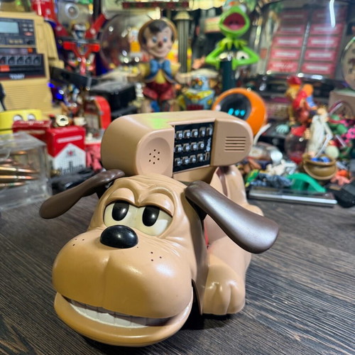 Vintage Telephone Dog ACL 1980 used, wired