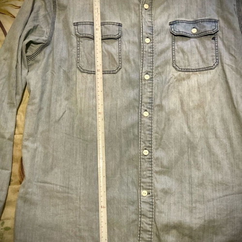 Replay denim shirt XL like new, light blue