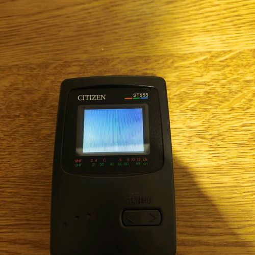 Mini TV Citizen ST555 used, no channel play due to digia
