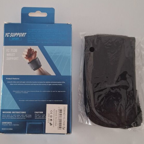 Wrist Support YC 753B new, one size, black