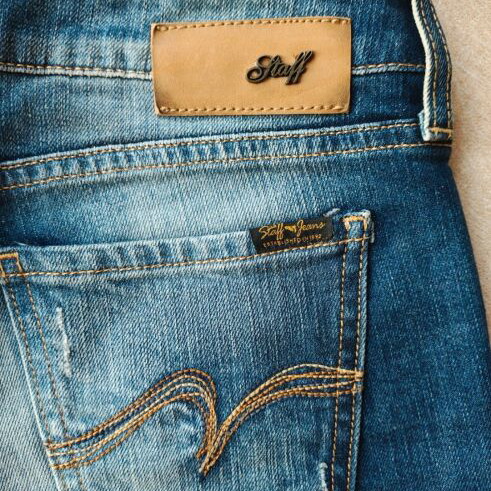 Staff&Co denim shorts like new, size XS/S, blue