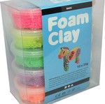 Foam Clay Basic 10x35g new, factory sealed