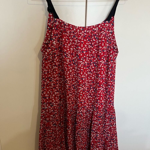 Floral dress The Korner red size 40 like new