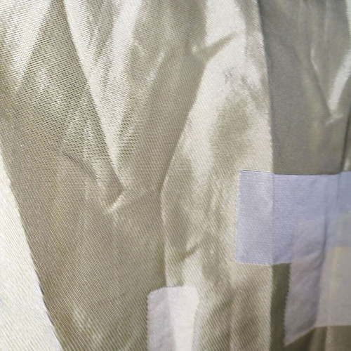 Silk fabric 2.80m width x 1m length, thick opaque