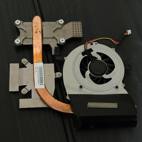Laptop Cooling System AVC ADDA used with Fan and Heatsink