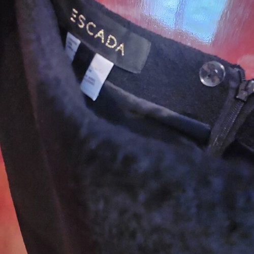 Escada black skirt size L 40 12
