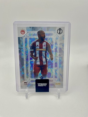 Κάρτα 2024-25 Topps Total Football Ayoub El Kaabi RC Diamond καινούργιο Olympiacos