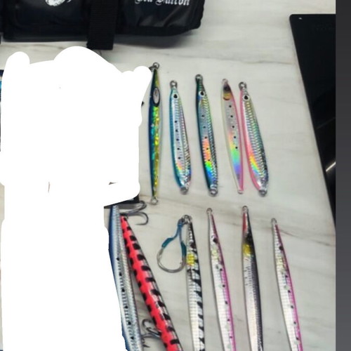 Jyg Strike, Savage, Cultiva Fishing Lures with Black Carry Case like new