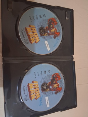 Iron Man Volume DVD set used, Greek dubbed