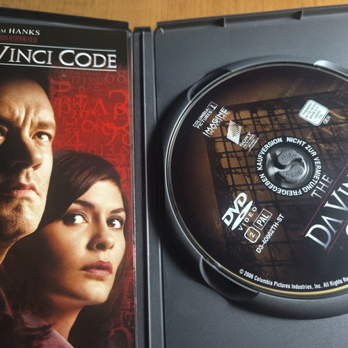 The Da Vinci Code DVD like new, adventure movie 2006