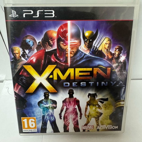 PLAYSTATION 3 PS3 GAME X-MEN DESTINY COMPLETE WORKING MINT