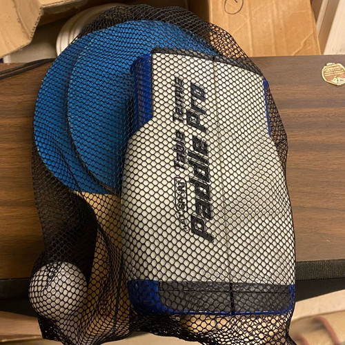 Table tennis set used for table