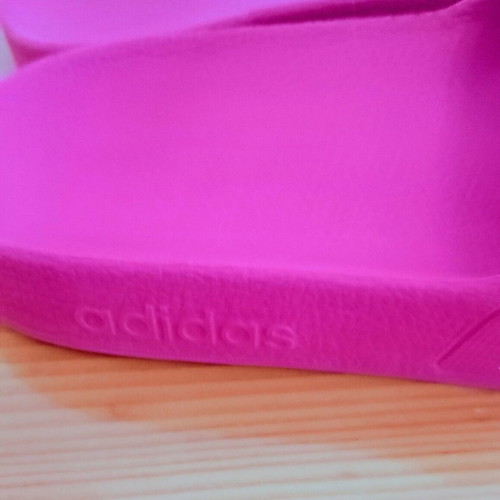 Adidas Adilette Aqua slides used, pink, size 31